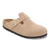 Birkenstock Boston Suede Leather - Sandcastle